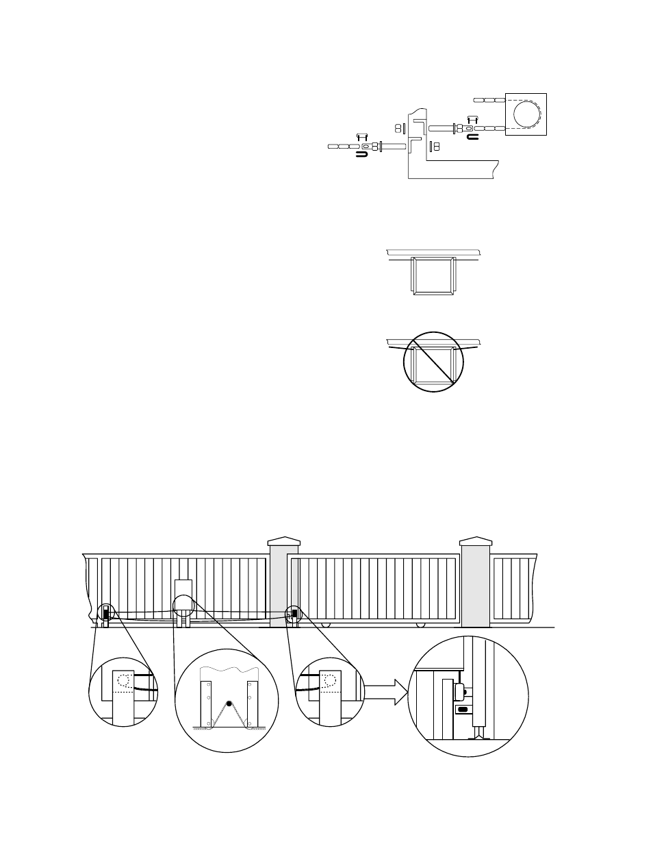 4 center – post mount | Controlled Products Systems Group 9050-080 User Manual | Page 20 / 51