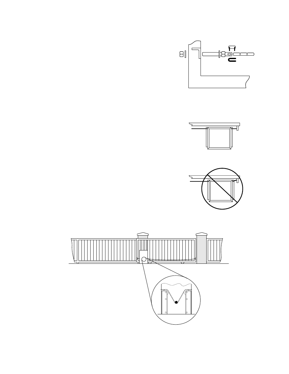 1 front – pad mount, 5 chain installation | Controlled Products Systems Group 9150-080 User Manual | Page 21 / 57