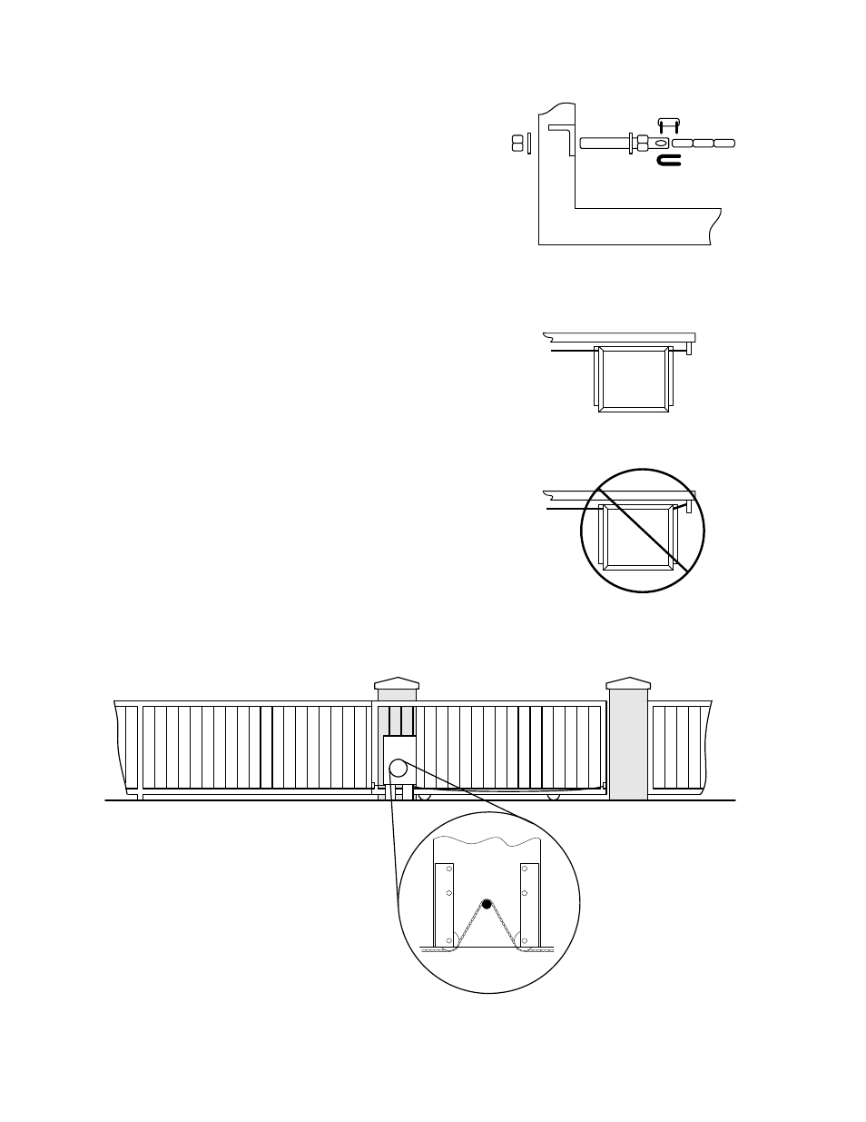 2 front – post mount | Controlled Products Systems Group 9150-080 User Manual | Page 22 / 57