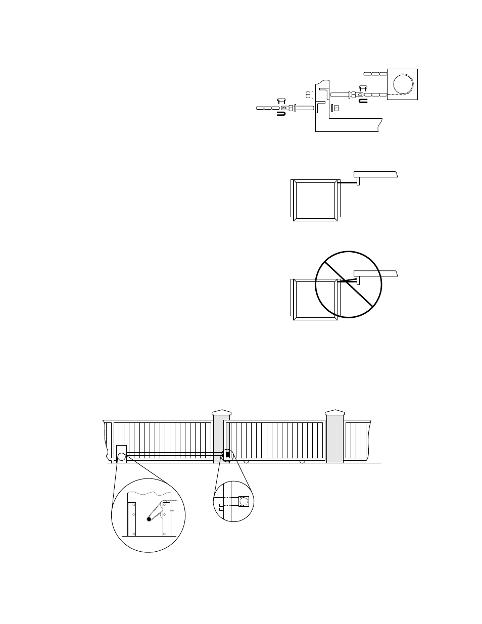 3 rear – pad or post mount | Controlled Products Systems Group 9150-080 User Manual | Page 23 / 57