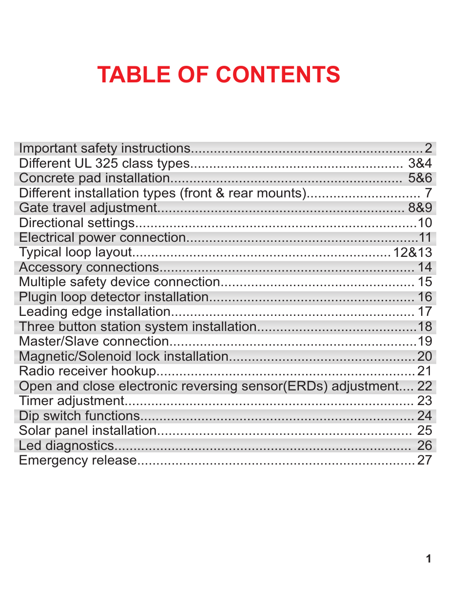 Controlled Products Systems Group AOMSL100DC User Manual | Page 2 / 28