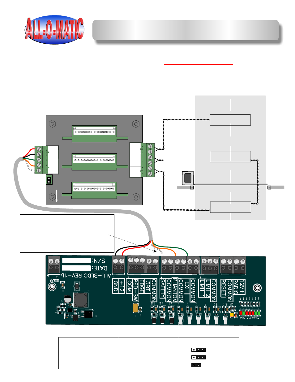 Lpr-1 loop rack inatallation, Compatible detectors, Exit loop phantom loop safety loop | Xit loop exit loop e | Controlled Products Systems Group AOMSL1501HPDC User Manual | Page 17 / 29