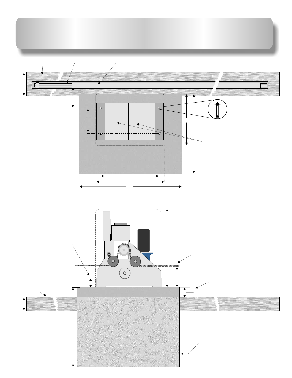 Concrete pad placement for sl-150dc | Controlled Products Systems Group AOMSL1501HPDC User Manual | Page 7 / 29