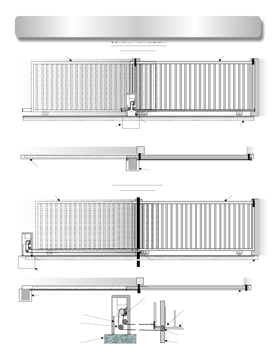 Different install configurations | Controlled Products Systems Group AOMSL1501HPDC User Manual | Page 8 / 29