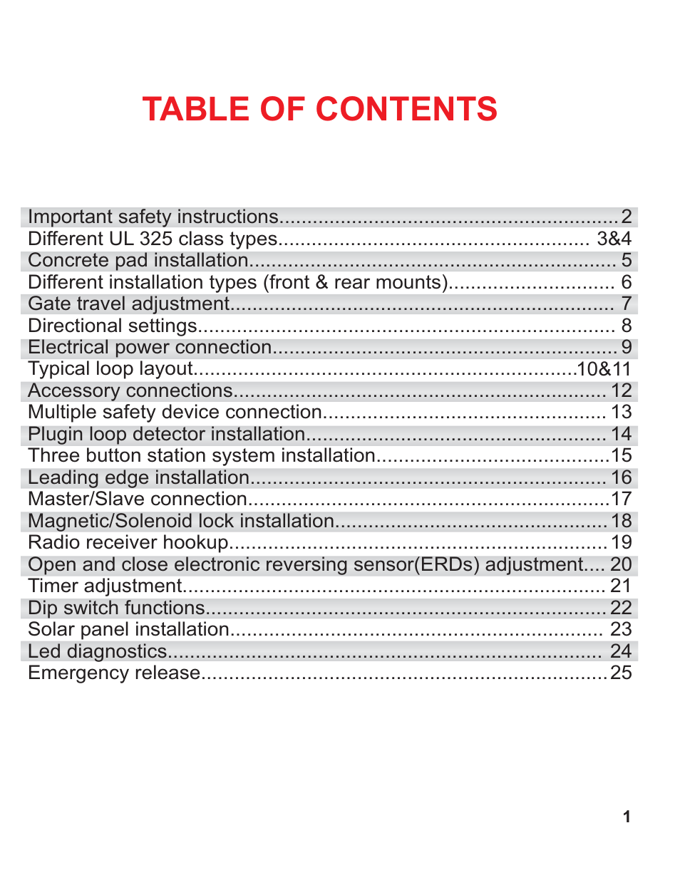 Controlled Products Systems Group AOMSL90DC User Manual | Page 2 / 26