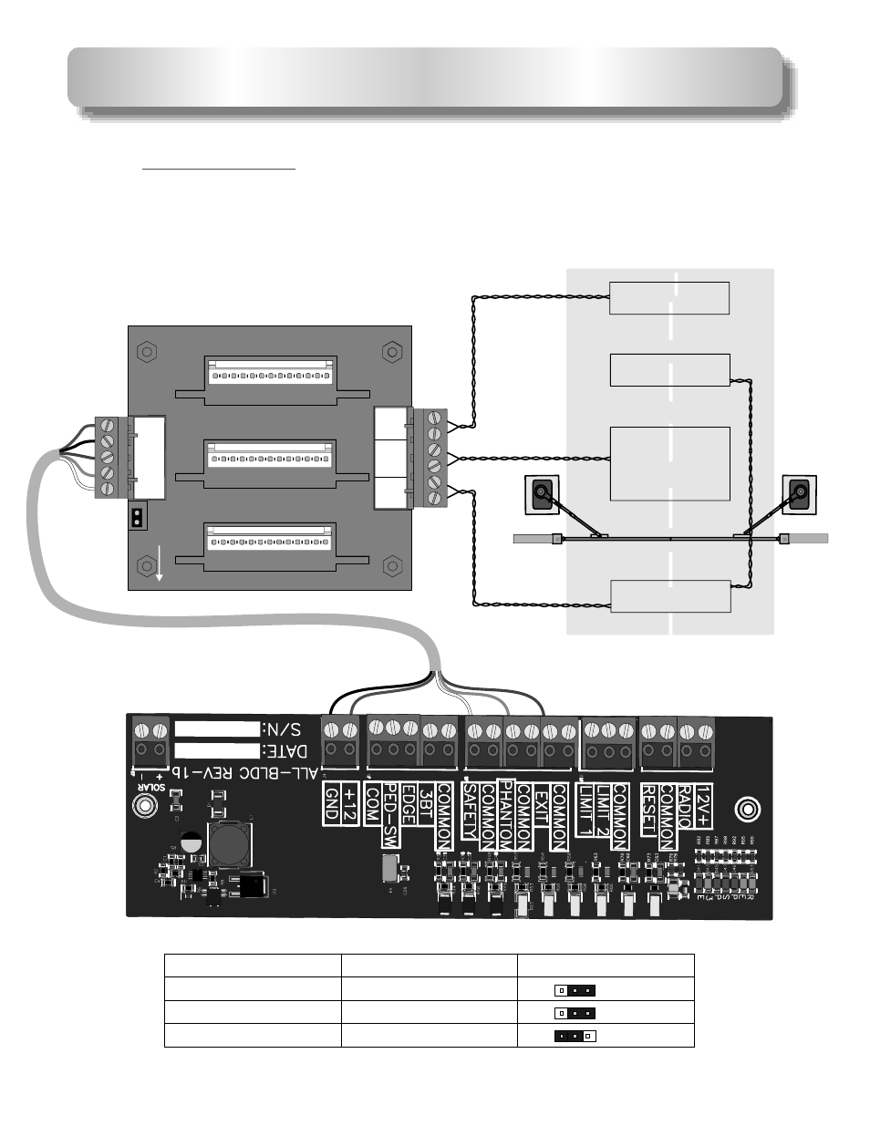 Lpr-1 loop rack inatallation, Compatible detectors, Exit loop phantom loop safety loop | Exit loop | Controlled Products Systems Group AOMSW300DC User Manual | Page 19 / 30