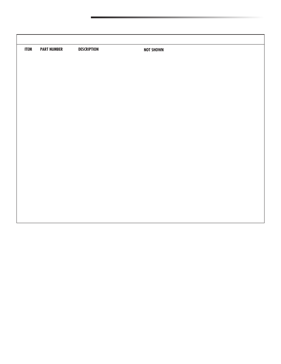 Repair parts, Individual parts | Controlled Products Systems Group CSL24V User Manual | Page 42 / 48