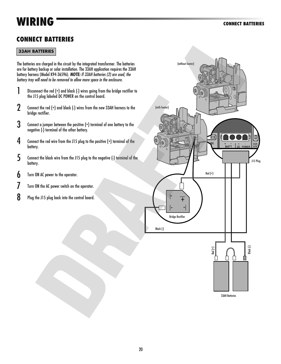 Wiring | Controlled Products Systems Group CSL24VH User Manual | Page 22 / 48