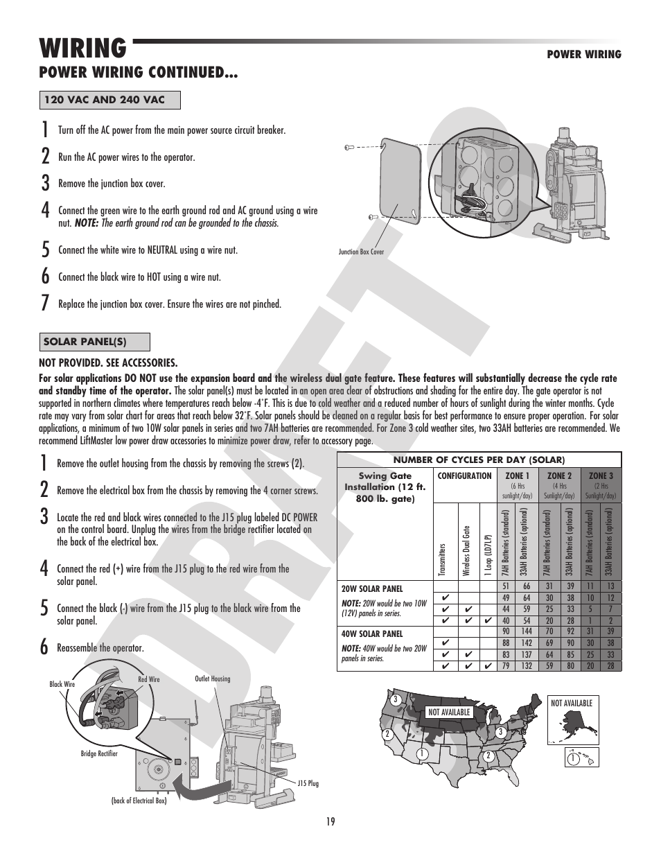 Wiring, Power wiring continued | Controlled Products Systems Group CSW24V User Manual | Page 21 / 48