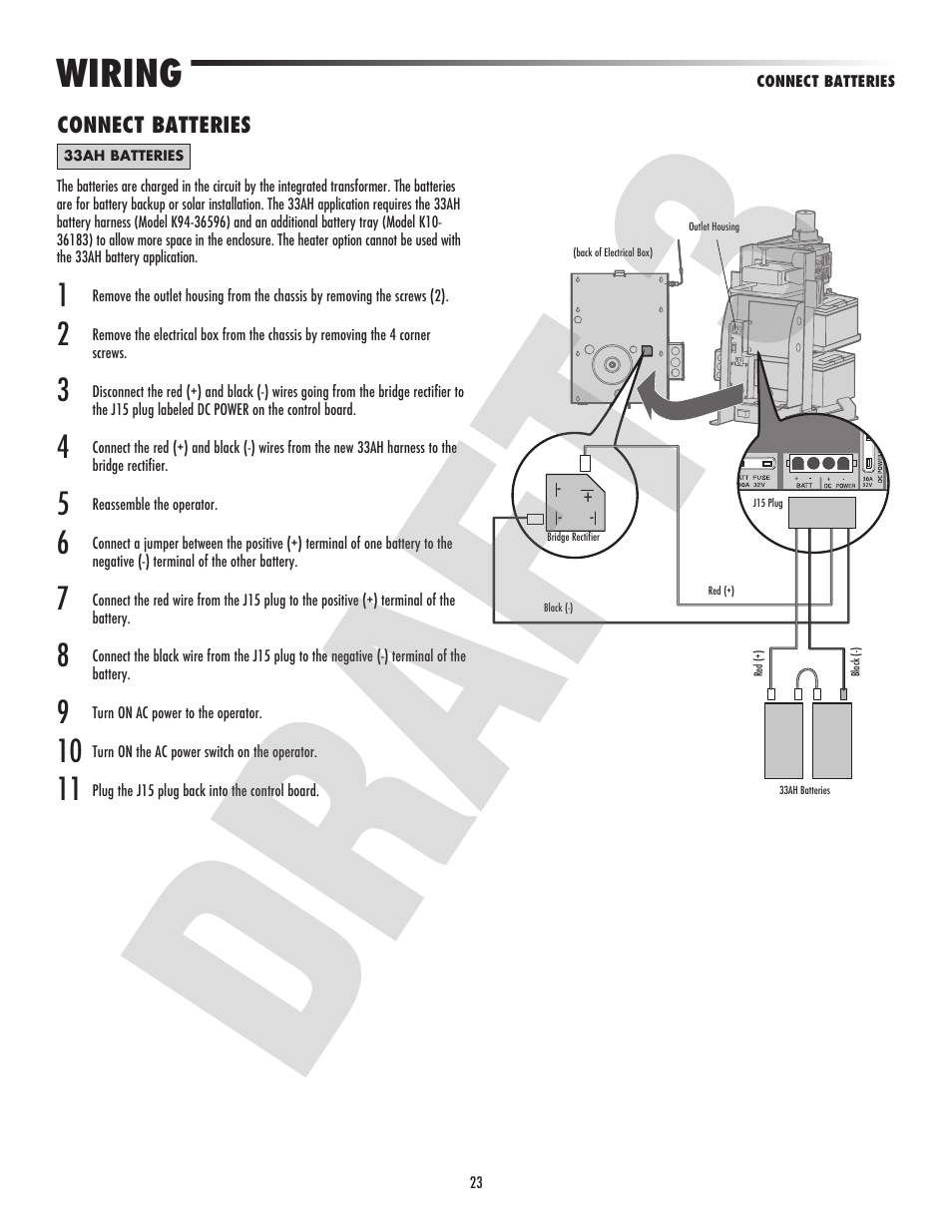 Wiring | Controlled Products Systems Group CSW24V User Manual | Page 25 / 48