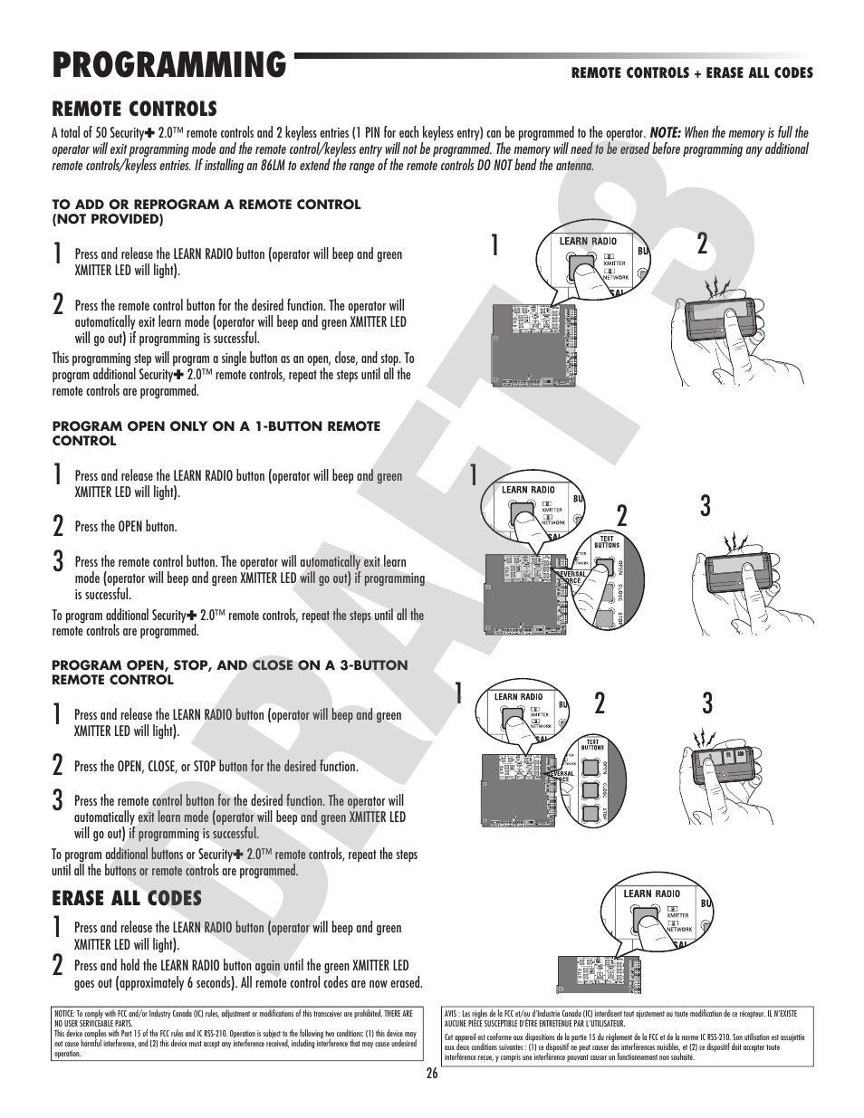 Programming | Controlled Products Systems Group CSW24V User Manual | Page 28 / 48