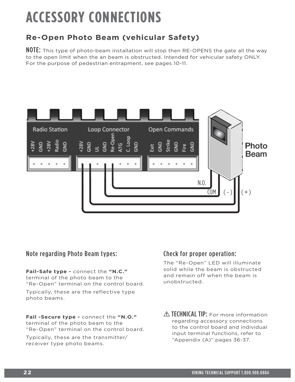 Accessory connections | Controlled Products Systems Group ECUMSING5 User Manual | Page 24 / 44