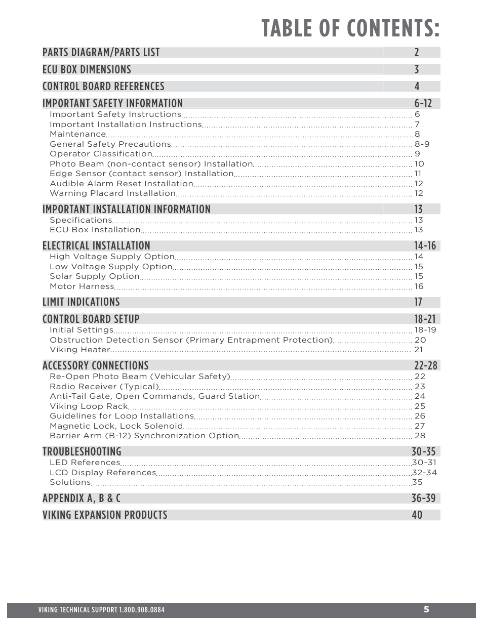 Controlled Products Systems Group ECUMSING5 User Manual | Page 7 / 44