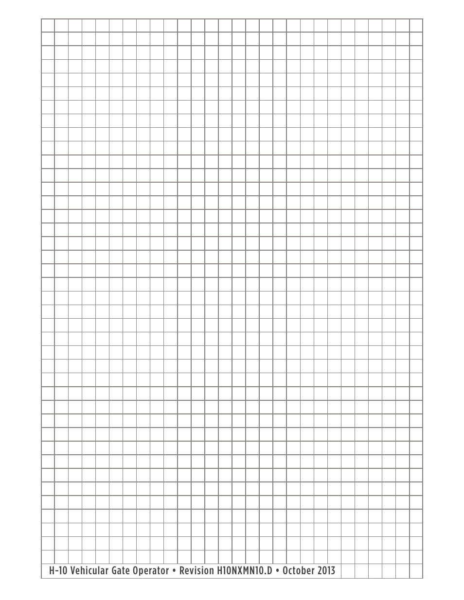 Controlled Products Systems Group H10NX User Manual | Page 3 / 50