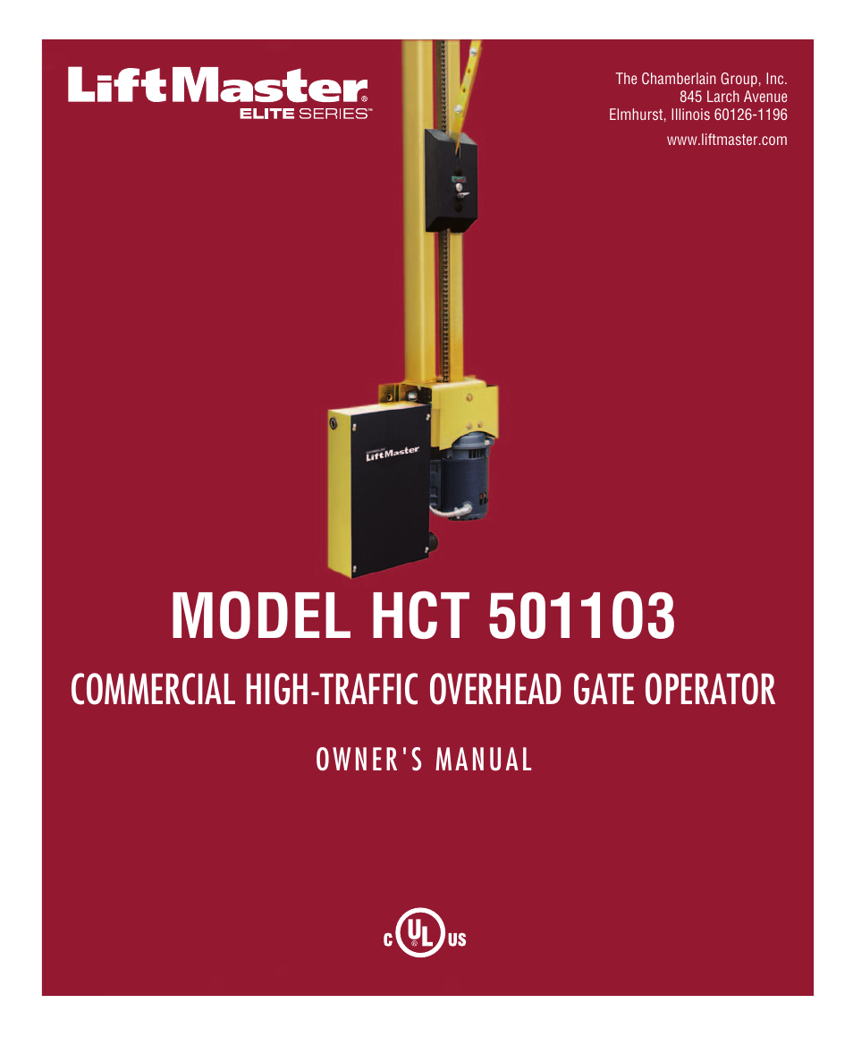 Controlled Products Systems Group HCT5011O3-08 User Manual | 36 pages
