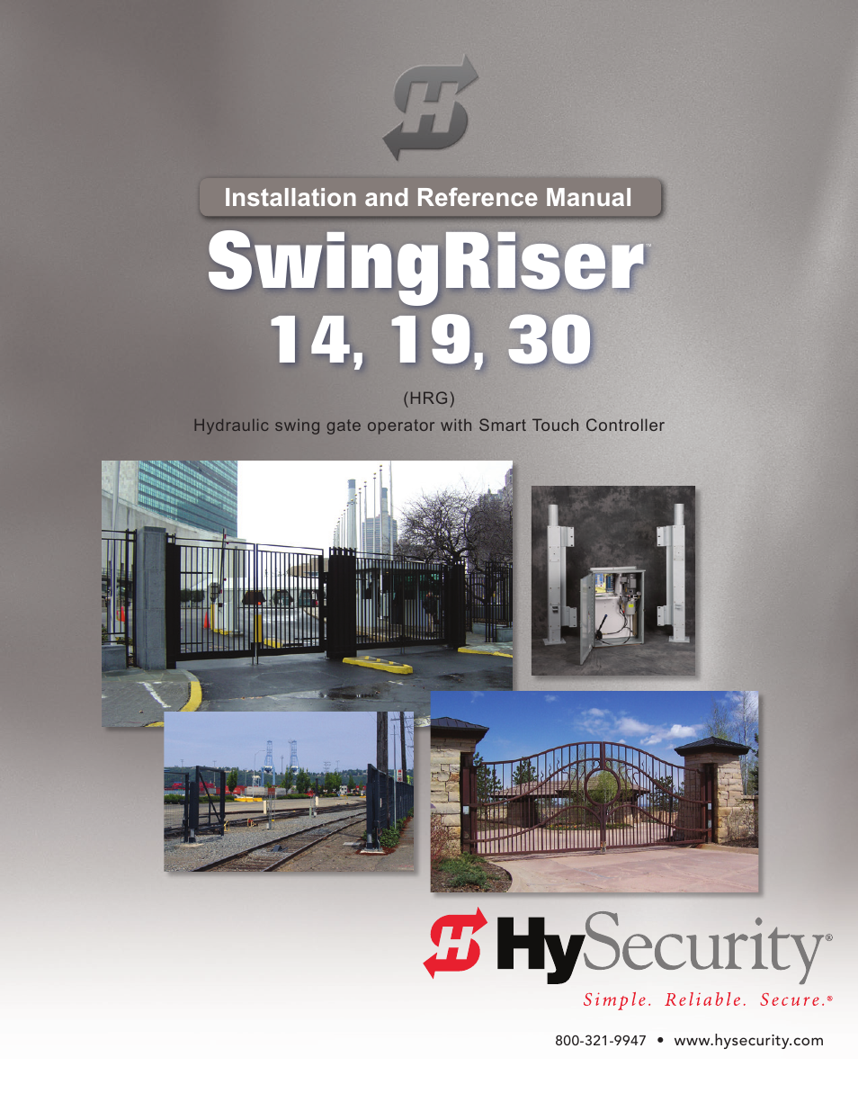 Controlled Products Systems Group HRG 220-A ST User Manual | 90 pages