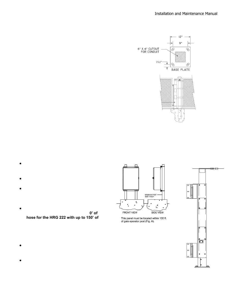 Installation preparation checklist, Installation process overview | Controlled Products Systems Group HRG 220-A ST User Manual | Page 29 / 90