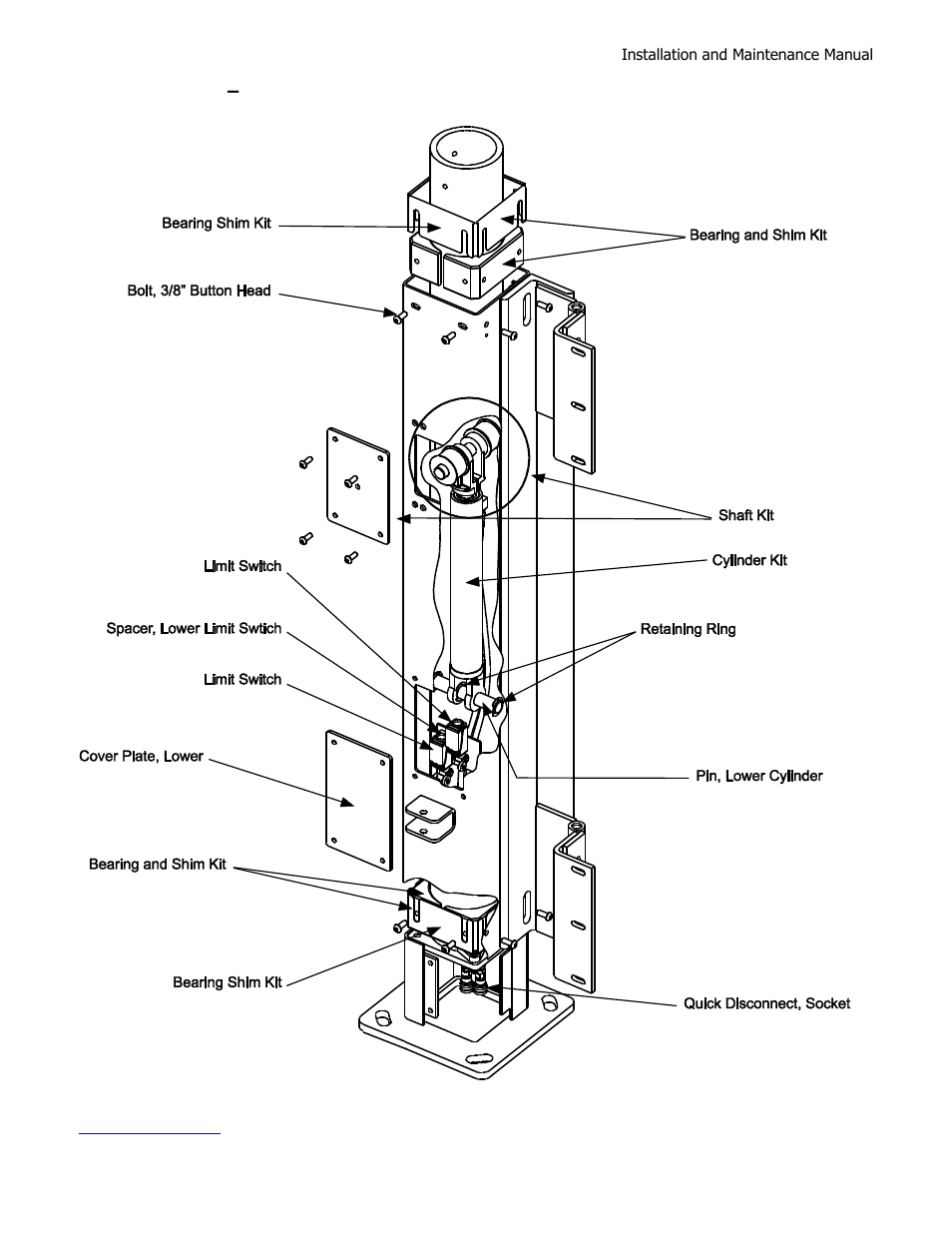 Parts breakout – post | Controlled Products Systems Group HRG 220-A ST User Manual | Page 85 / 90