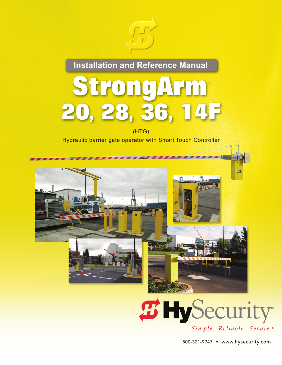 Controlled Products Systems Group HTG 320-2 ST User Manual | 74 pages