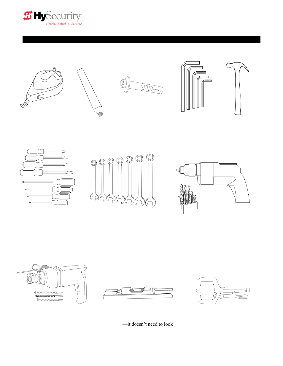 Tools required for an efficient installation | Controlled Products Systems Group HTG 320-2 ST User Manual | Page 18 / 74