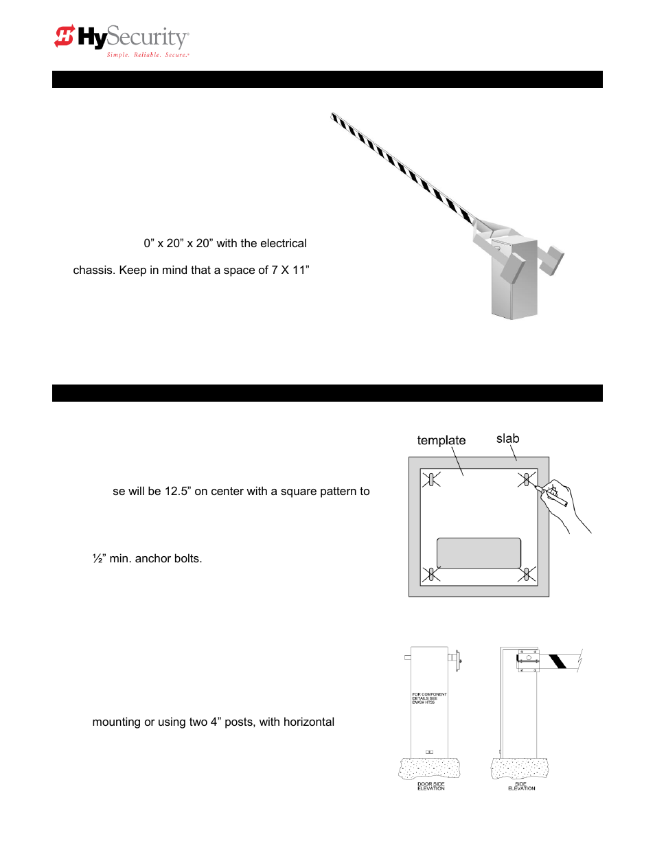 Installation preparation checklist, Installation | Controlled Products Systems Group HTG 320-2 ST User Manual | Page 19 / 74