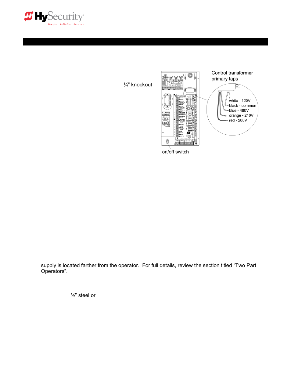 Installation | Controlled Products Systems Group HTG 320-2 ST User Manual | Page 20 / 74