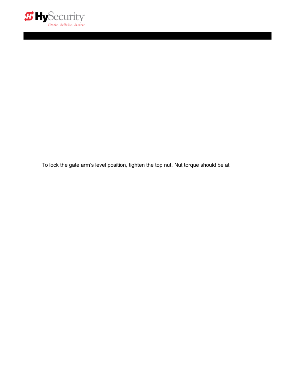 Strongarm (htg 320) adjustments | Controlled Products Systems Group HTG 320-2 ST User Manual | Page 23 / 74