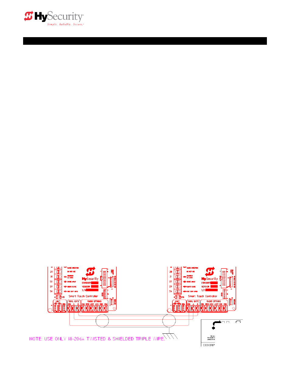 Connecting a master / slave pair | Controlled Products Systems Group HTG 320-2 ST User Manual | Page 32 / 74