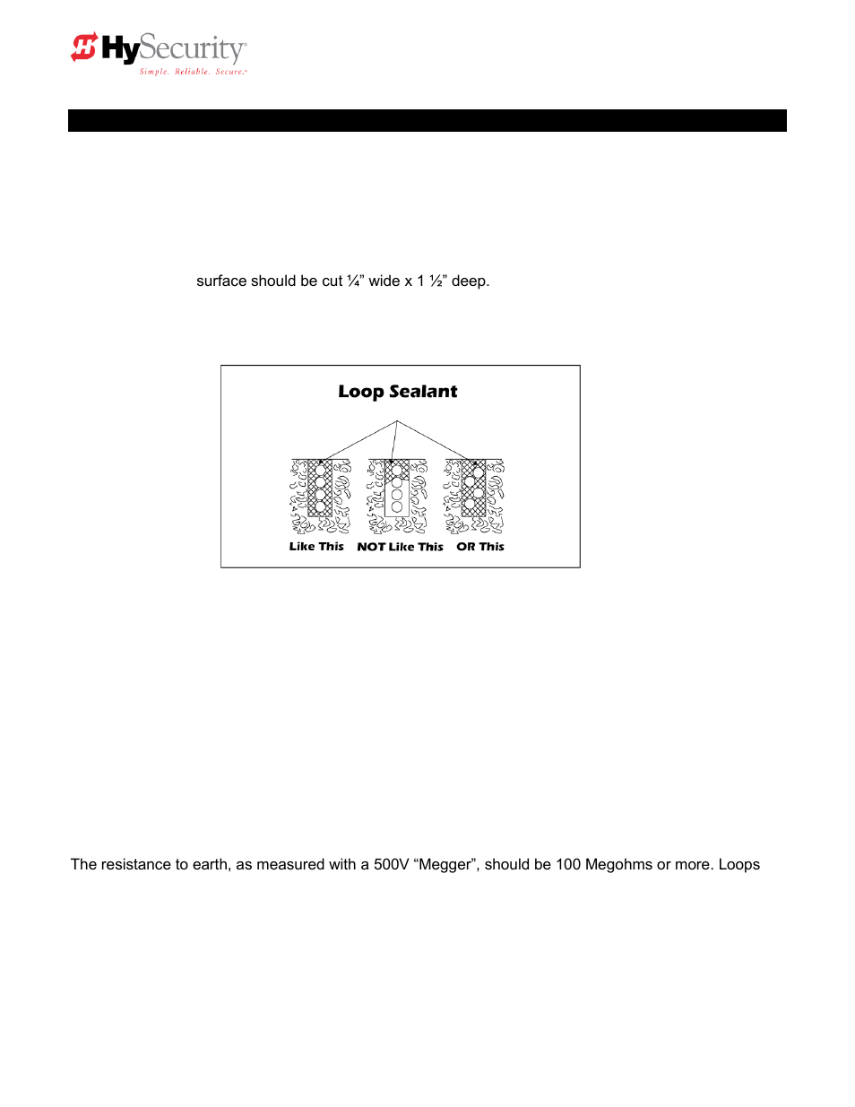 Detector loop installation guide, continued | Controlled Products Systems Group HTG 320-2 ST User Manual | Page 46 / 74