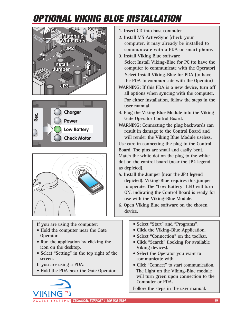 Optional viking blue installation, Hold open timer stop close open o b st ru ct io n, Ma g . lo ck | Match up | Controlled Products Systems Group I8 User Manual | Page 33 / 39