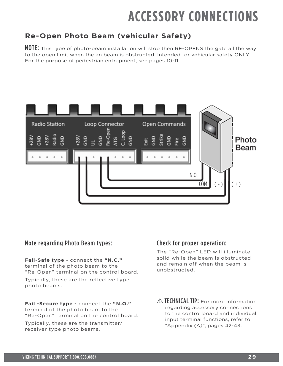 Accessory connections | Controlled Products Systems Group L3NX User Manual | Page 31 / 50