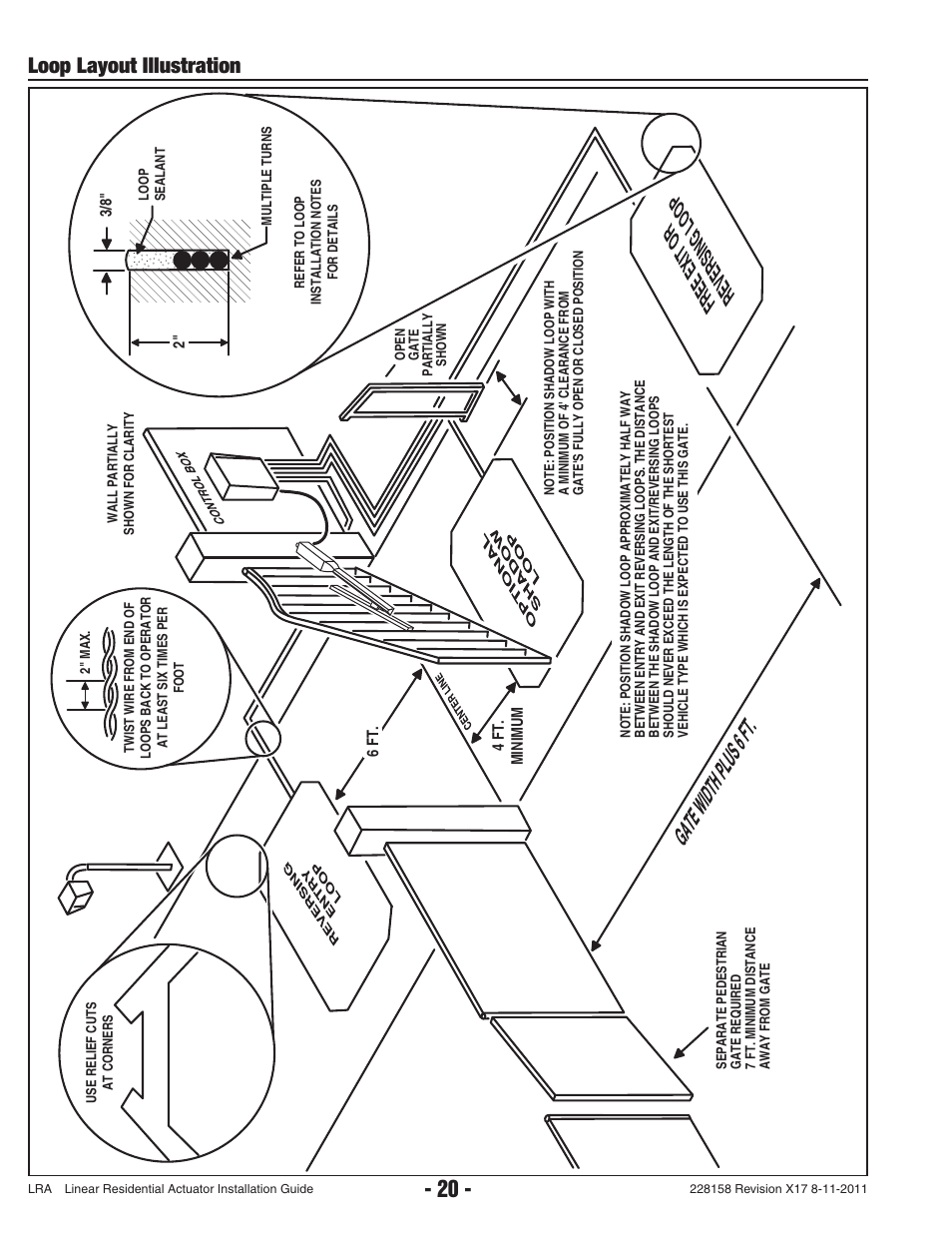 Loop layout illustration | Controlled Products Systems Group LRA User Manual | Page 22 / 30