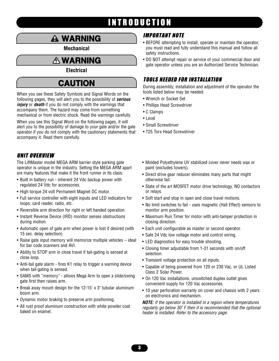 Introduction | Controlled Products Systems Group MADCBB3 User Manual | Page 3 / 24