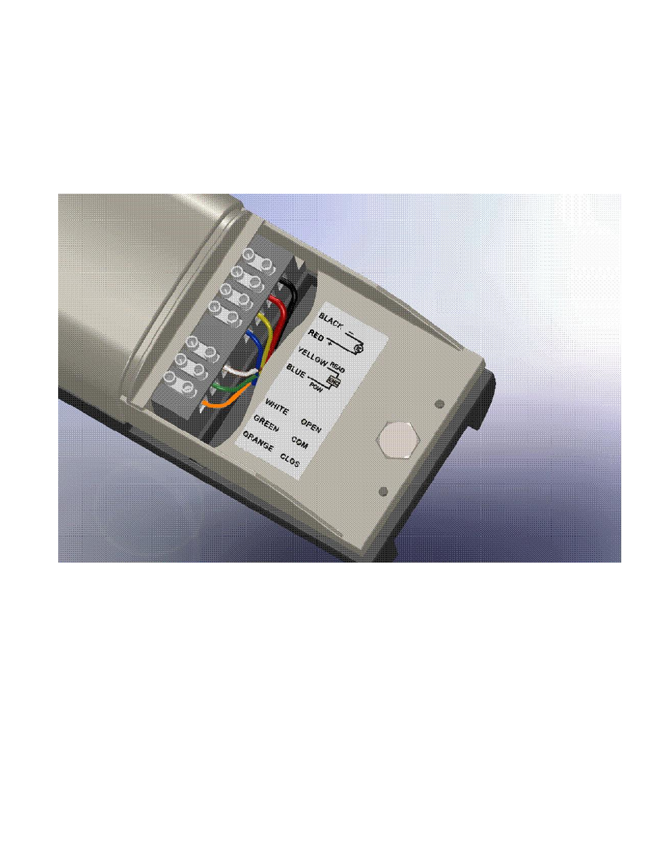 T5-etl actuator wiring t7-etl limit wires | Controlled Products Systems Group NT-T5-ETLDUAL User Manual | Page 11 / 26