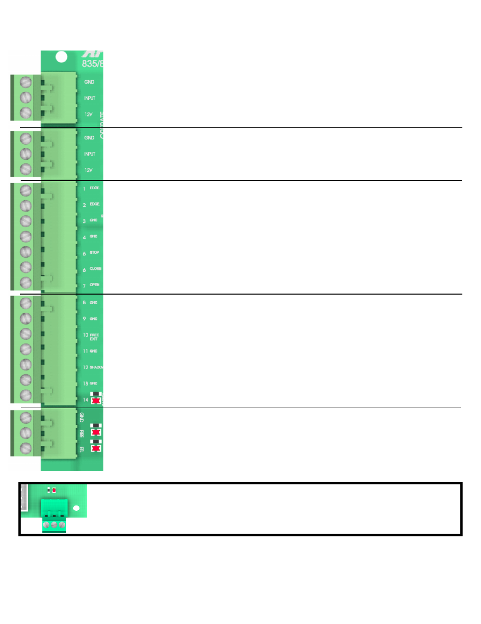 Optional device inputs | Controlled Products Systems Group NT-T5-ETLDUAL User Manual | Page 20 / 26