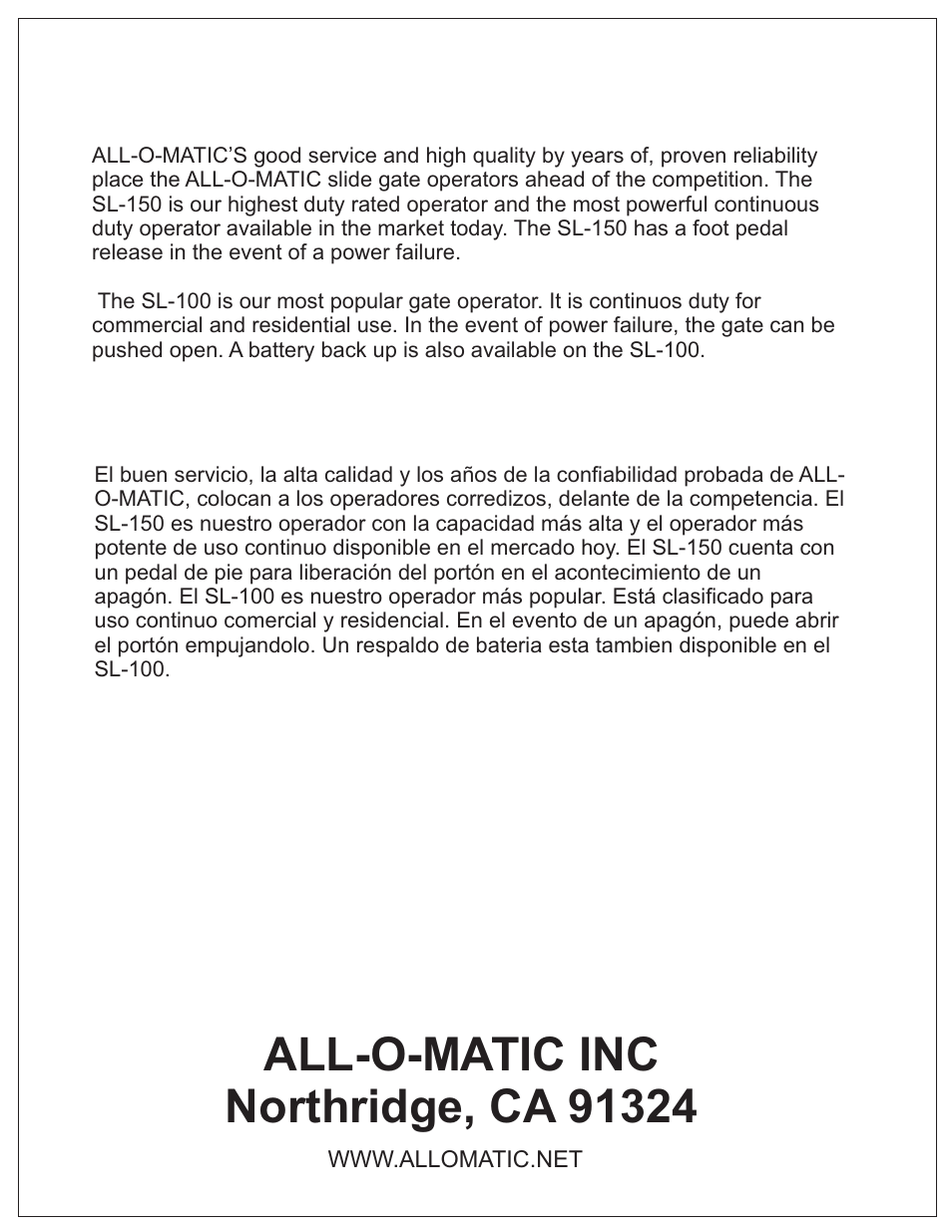 Controlled Products Systems Group OH200 User Manual | Page 24 / 24