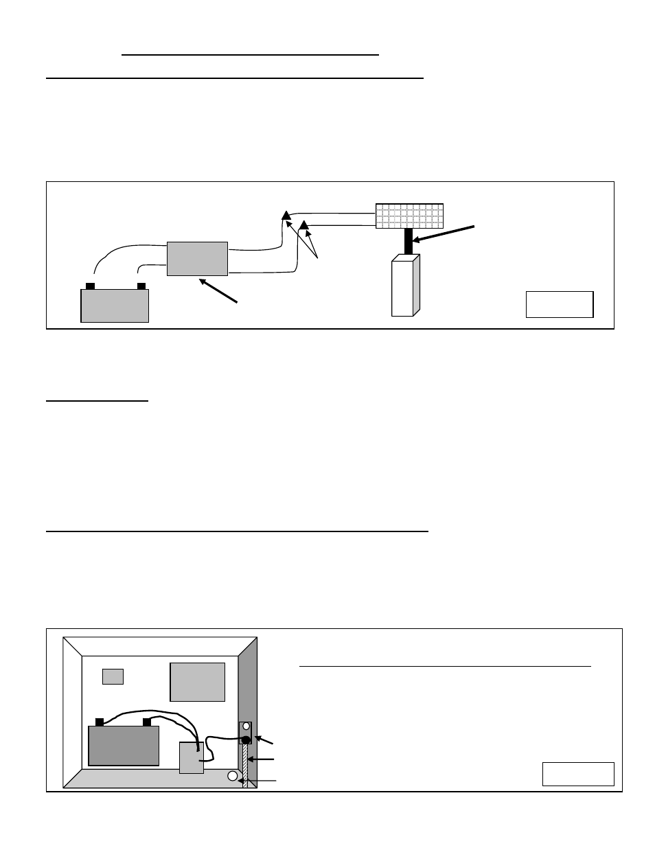 Step 8 installation of charging device, Solar panel and solar charge controller, Mount panel facing southwest | Ac charger | Controlled Products Systems Group PAT1AC User Manual | Page 13 / 40