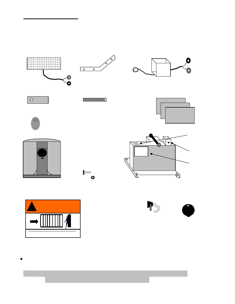 Warning, Parts included | Controlled Products Systems Group PATRSL User Manual | Page 7 / 44