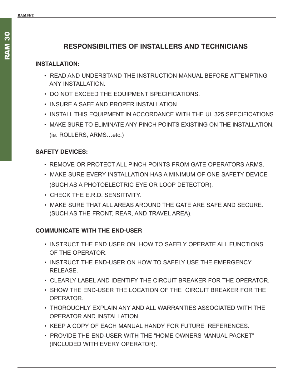 Controlled Products Systems Group RAM30 User Manual | Page 4 / 28