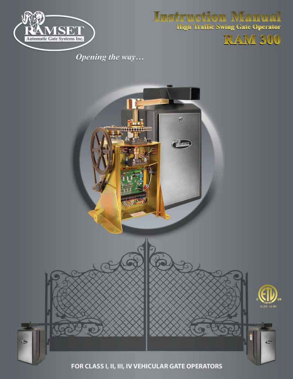 Controlled Products Systems Group RAM300 User Manual | 28 pages