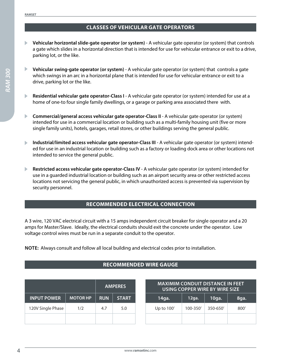 Ram 300 | Controlled Products Systems Group RAM300 User Manual | Page 6 / 28