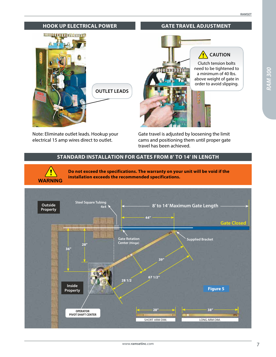 Ram 300 | Controlled Products Systems Group RAM300 User Manual | Page 9 / 28