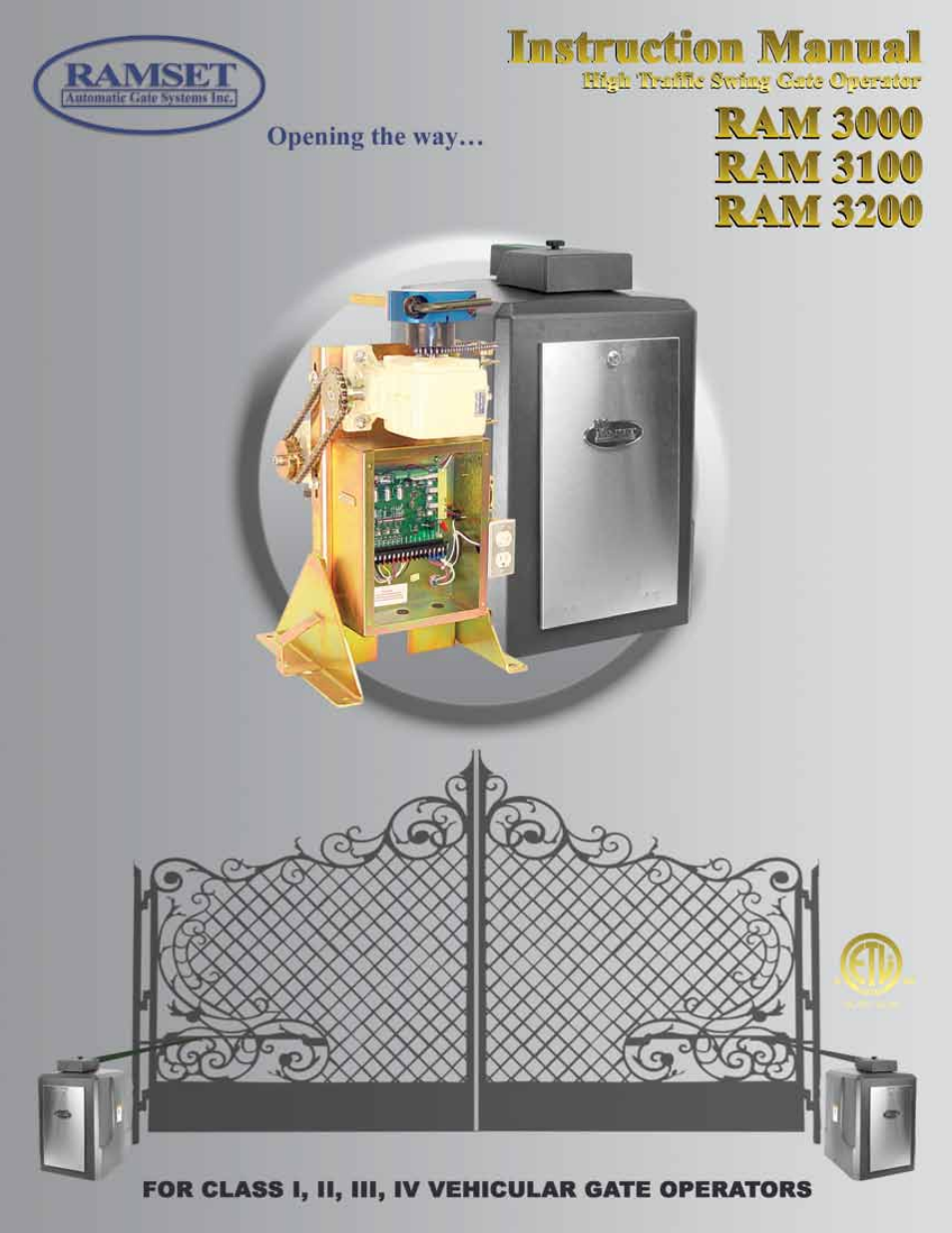 Controlled Products Systems Group RAM3200 User Manual | 28 pages