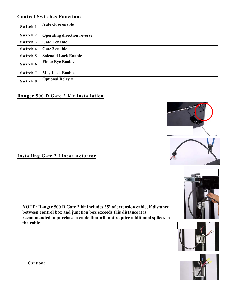 Controlled Products Systems Group RANGER User Manual | Page 18 / 31