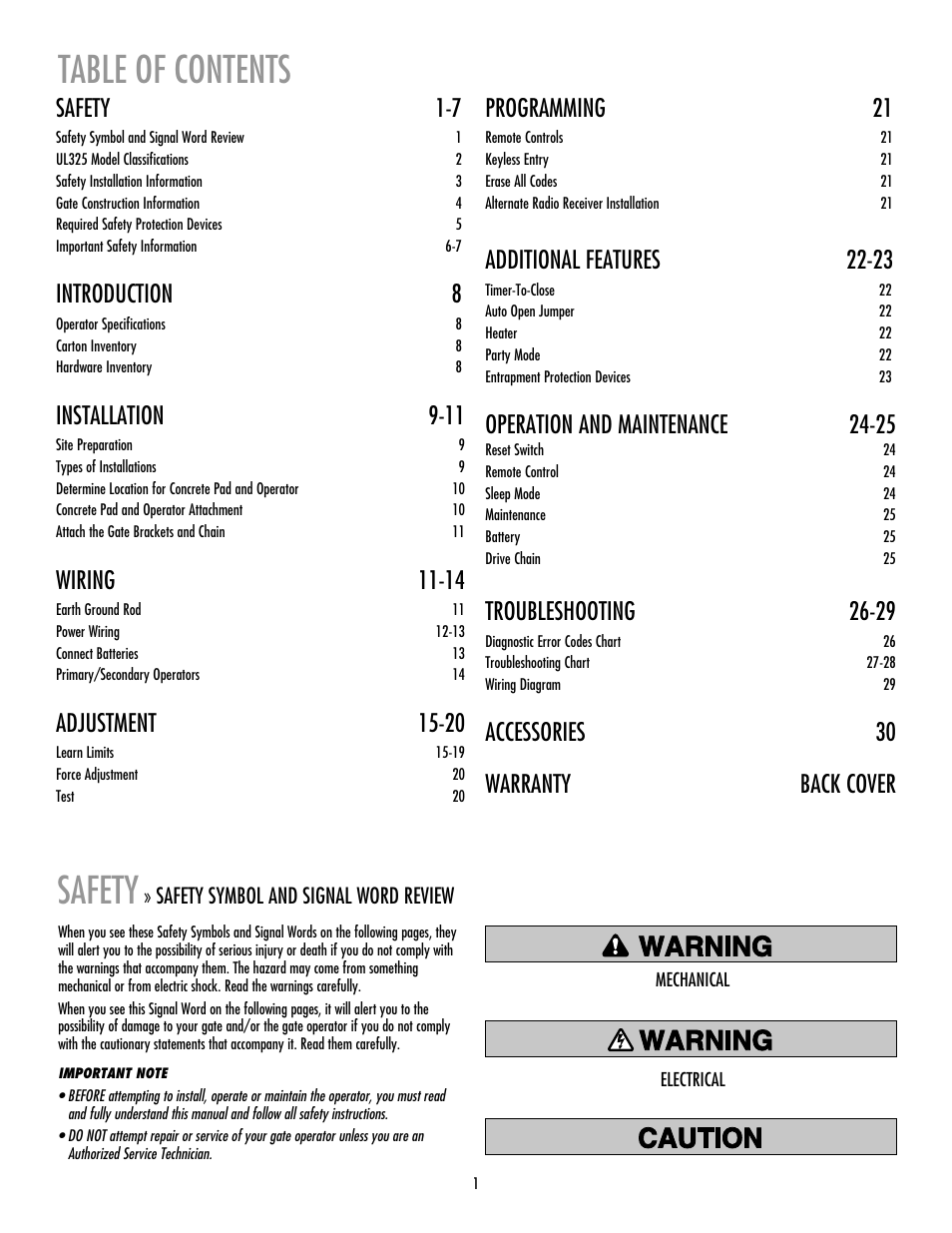 Controlled Products Systems Group RSL12V User Manual | Page 2 / 32