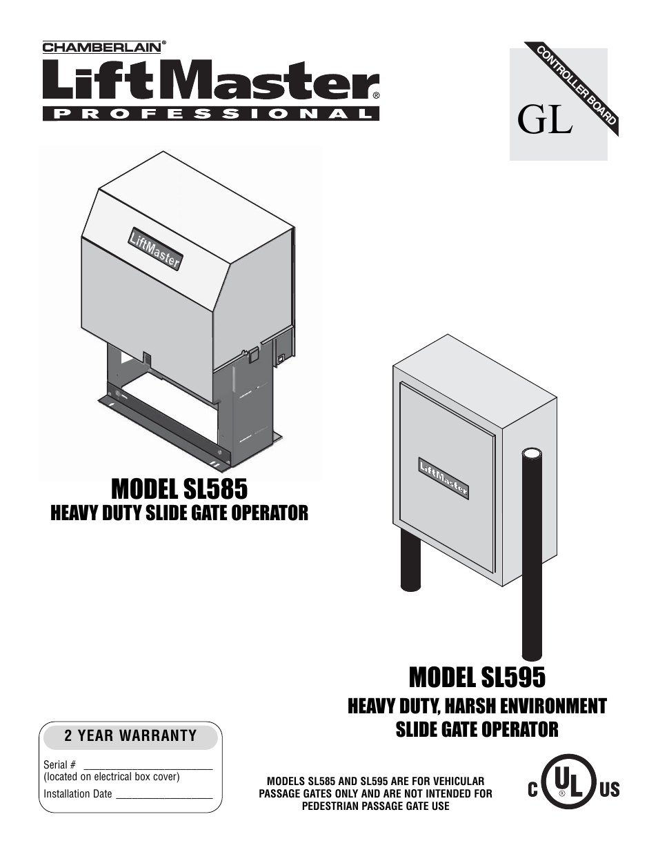 Controlled Products Systems Group SL58510011G3 User Manual | 40 pages