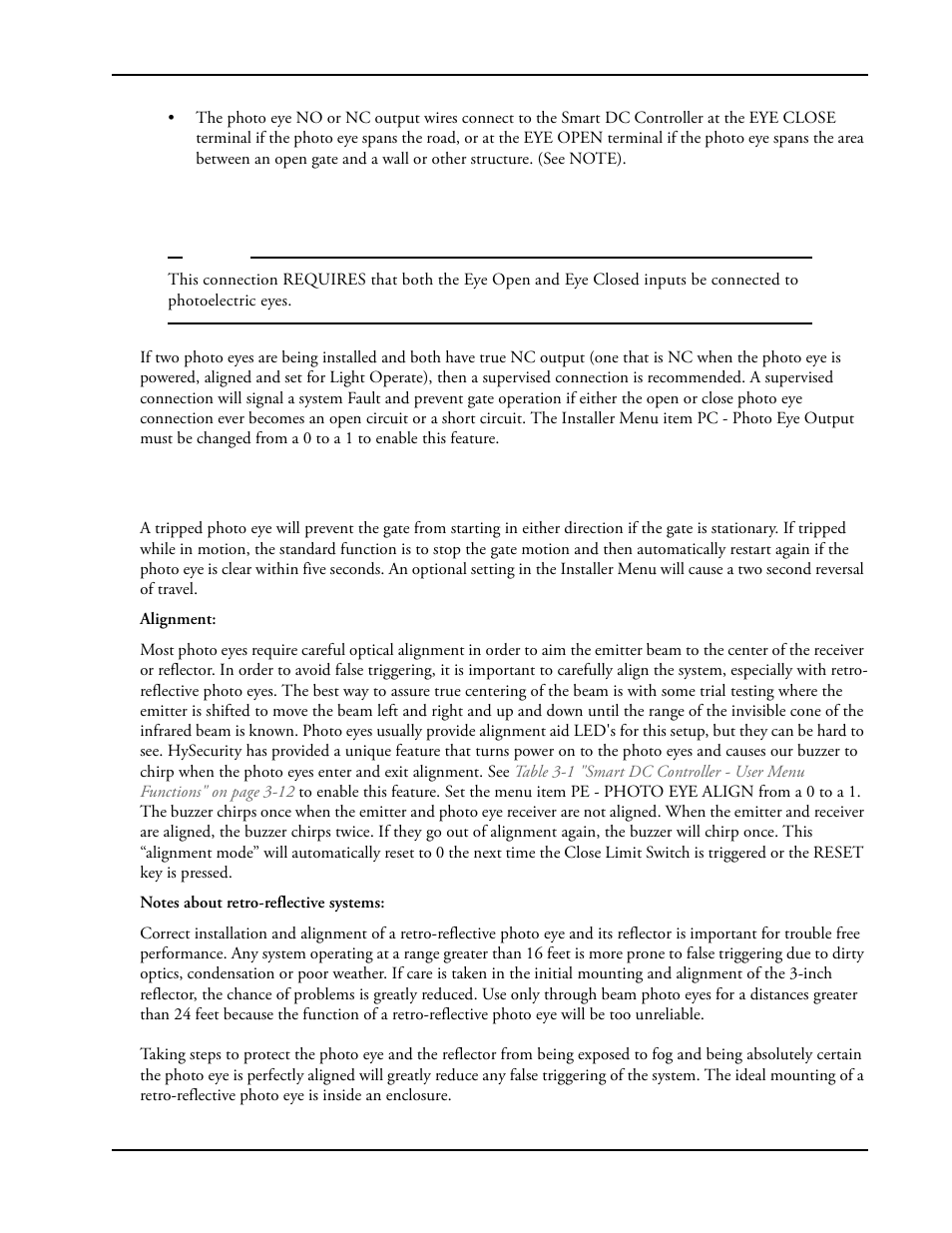 Supervised connection: -11 photo eye function: -11 | Controlled Products Systems Group SLIDESMART DC 10F User Manual | Page 109 / 148