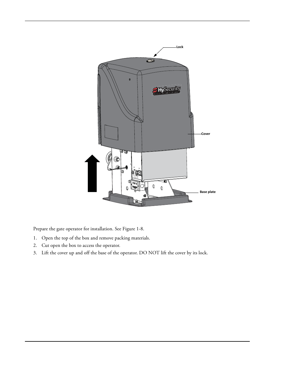 Npacking, Perator | Controlled Products Systems Group SLIDESMART DC 10F User Manual | Page 28 / 148