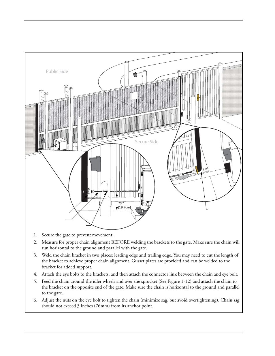 Racket, Hain, Nstallation | Controlled Products Systems Group SLIDESMART DC 10F User Manual | Page 30 / 148