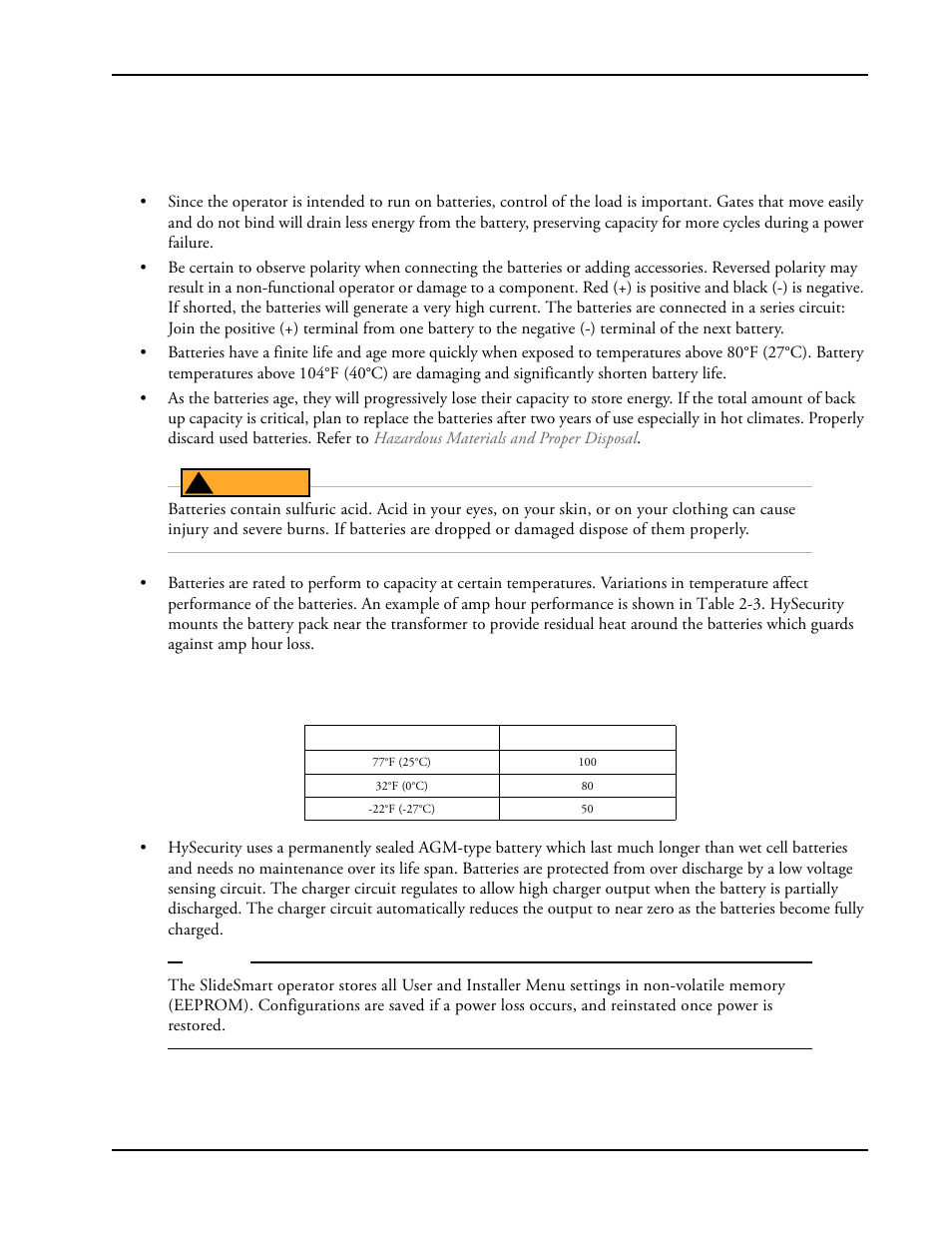 Mportant, Onsiderations, Powered | Perators | Controlled Products Systems Group SLIDESMART DC 10F User Manual | Page 49 / 148